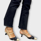 Veronika Chaussures Slingback Élégantes avec Détail Moderne