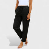 Klára - Pantalons en Lin Stretch