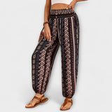 Scarlett - Pantalons avec motif ethnique