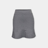 Shorts taille haute avec jupe