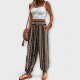 Scarlett - Pantalons avec motif ethnique