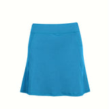 Shorts taille haute avec jupe