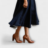 Magdaléna Élégante Mary Jane Chaussures Luxe avec Rembourrage