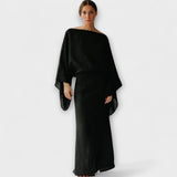 Dana - Robe kimono en lin et coton